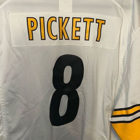 Nike Pittsburgh Steelers Kenny Pickett #8 Men's 2XL NFL Jersey - Picture 8 of 10